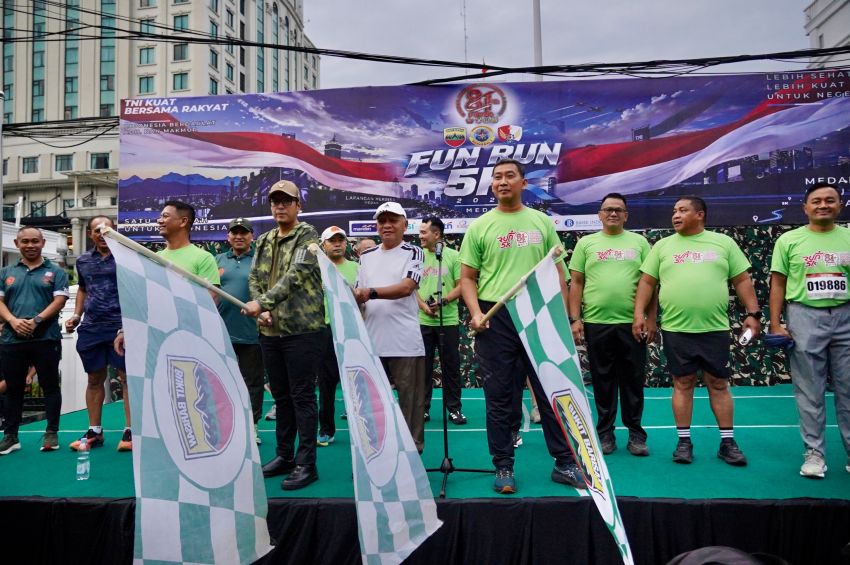 20.000 Peserta Fun Run 5K di Lapangan Merdeka Dilepas