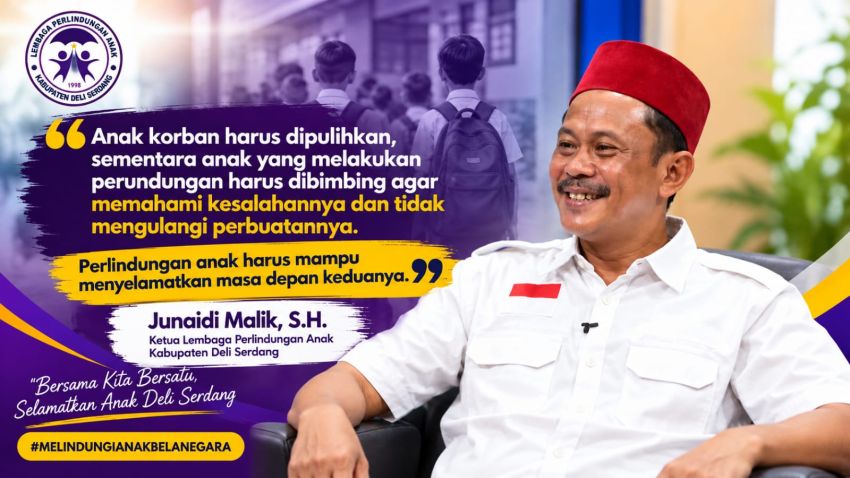 LPA Deli Serdang: Perdamaian Bukan Akhir Penanganan, Pemulihan Anak Harus Dipastikan