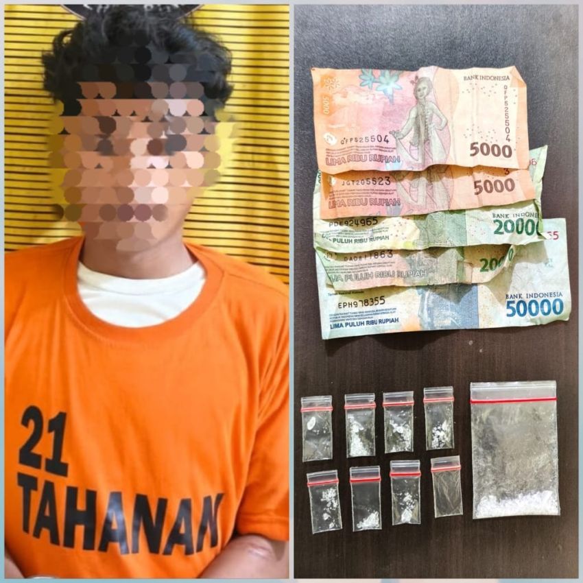 Edarkan Sabu di Binjai, Pemuda Asal Padang Lawas Ditangkap Polisi